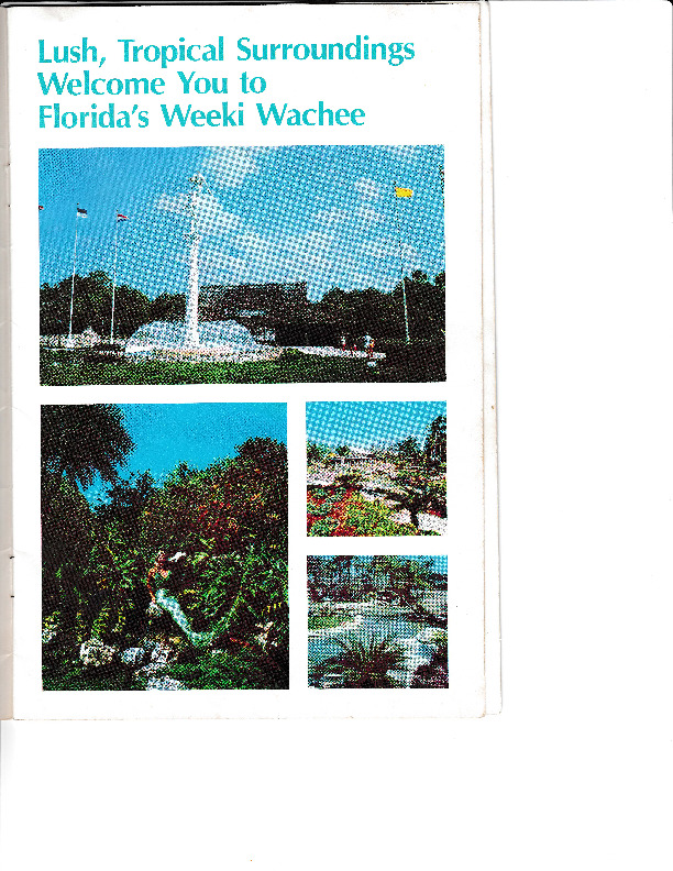 Map of Weeki Wachee after ABC Bought the Attraction