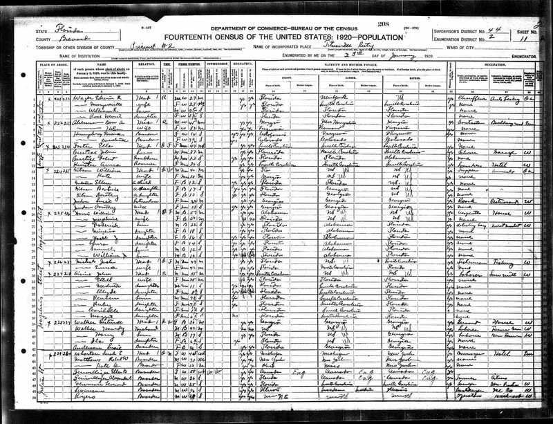 William Harris Jr. 1920 US Census.jpg