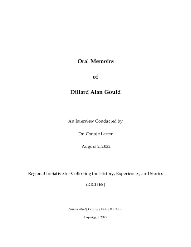 Dillard A Gould Oral History.pdf