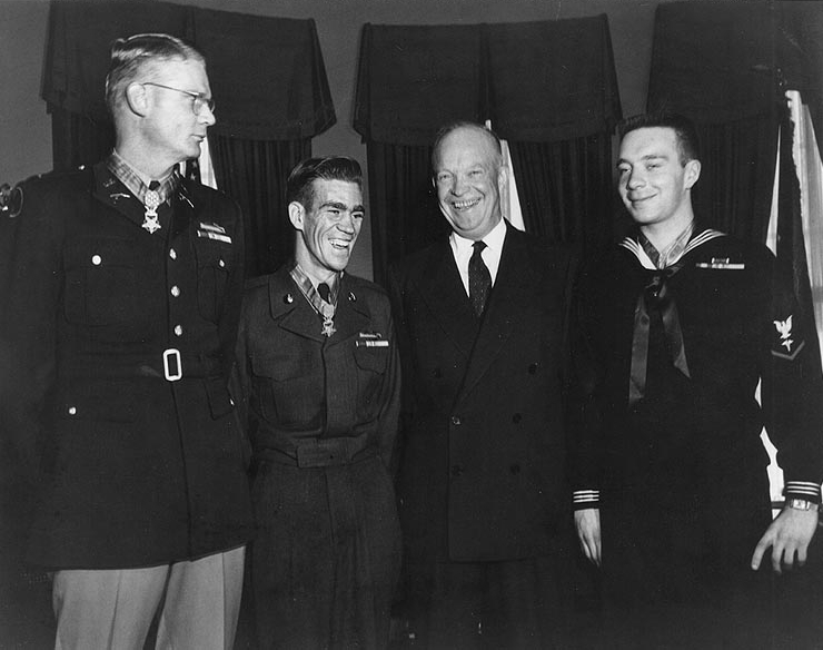 Schowalter_West_and_Charette_with_Eisenhower.jpg