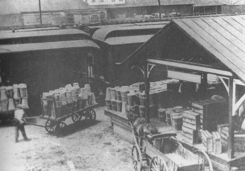 Vegetable Shipments in Refrigerated Boxcars