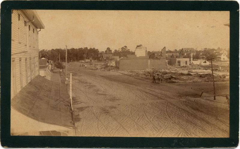 Sanford After Great Fire of 1887