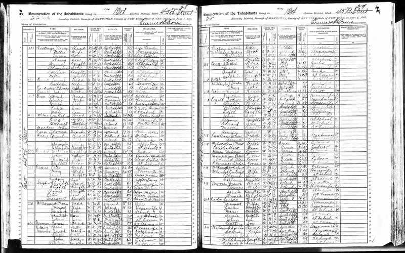New York State Census, 1905, Max Blum, Ancestry.jpg
