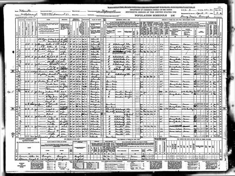Clifford A. Judah 1940 US Census.jpg