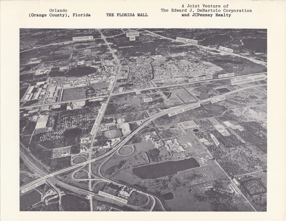 Florida Mall Site Plan Aerial · RICHES