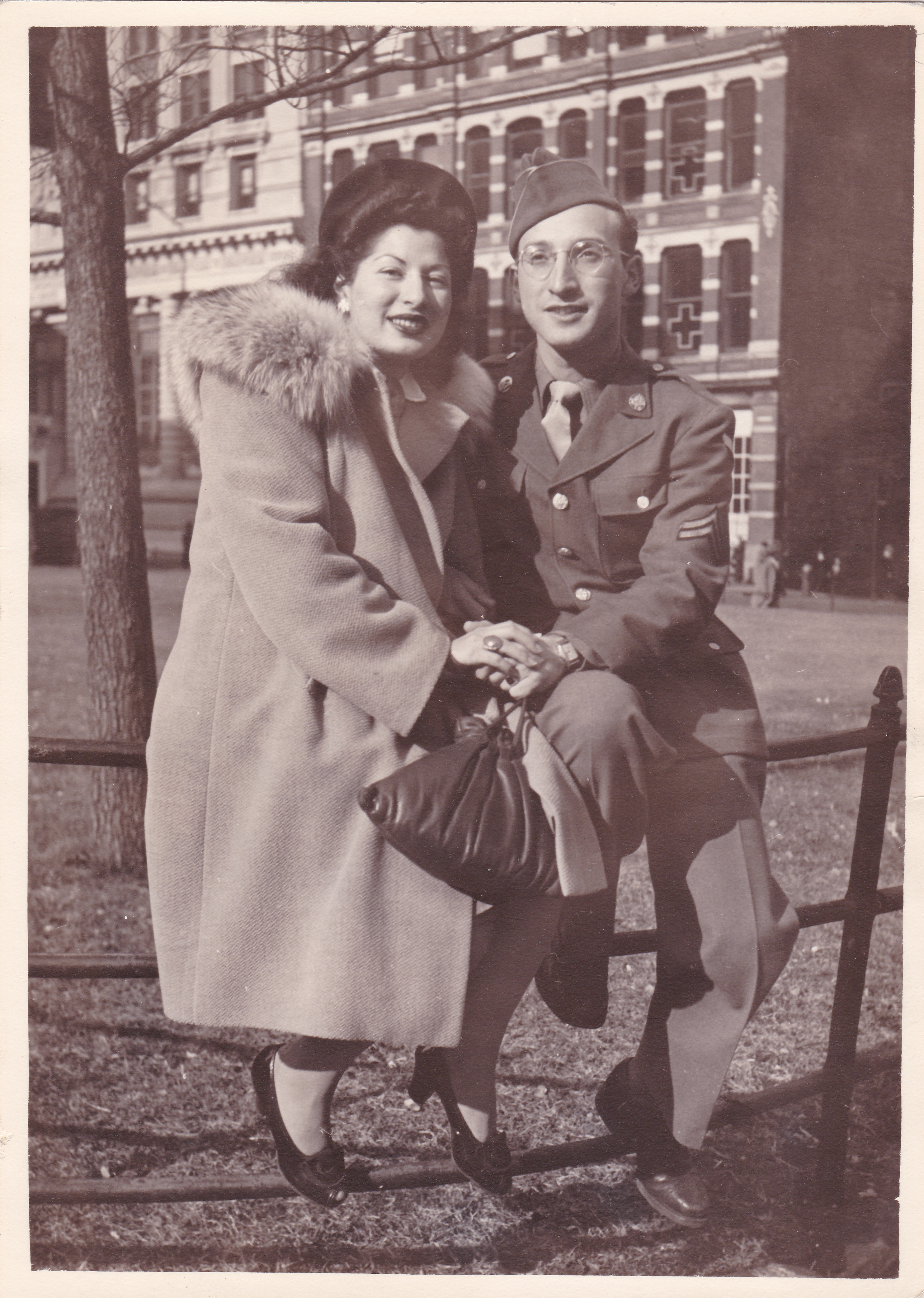 Wedding Photograph of Harry Weber and Edith Chizefsky