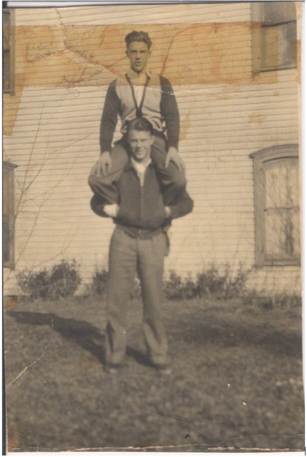 John and Peter Nadzeika, ca. 1940 (photo courtesy of Kimberly Smith)