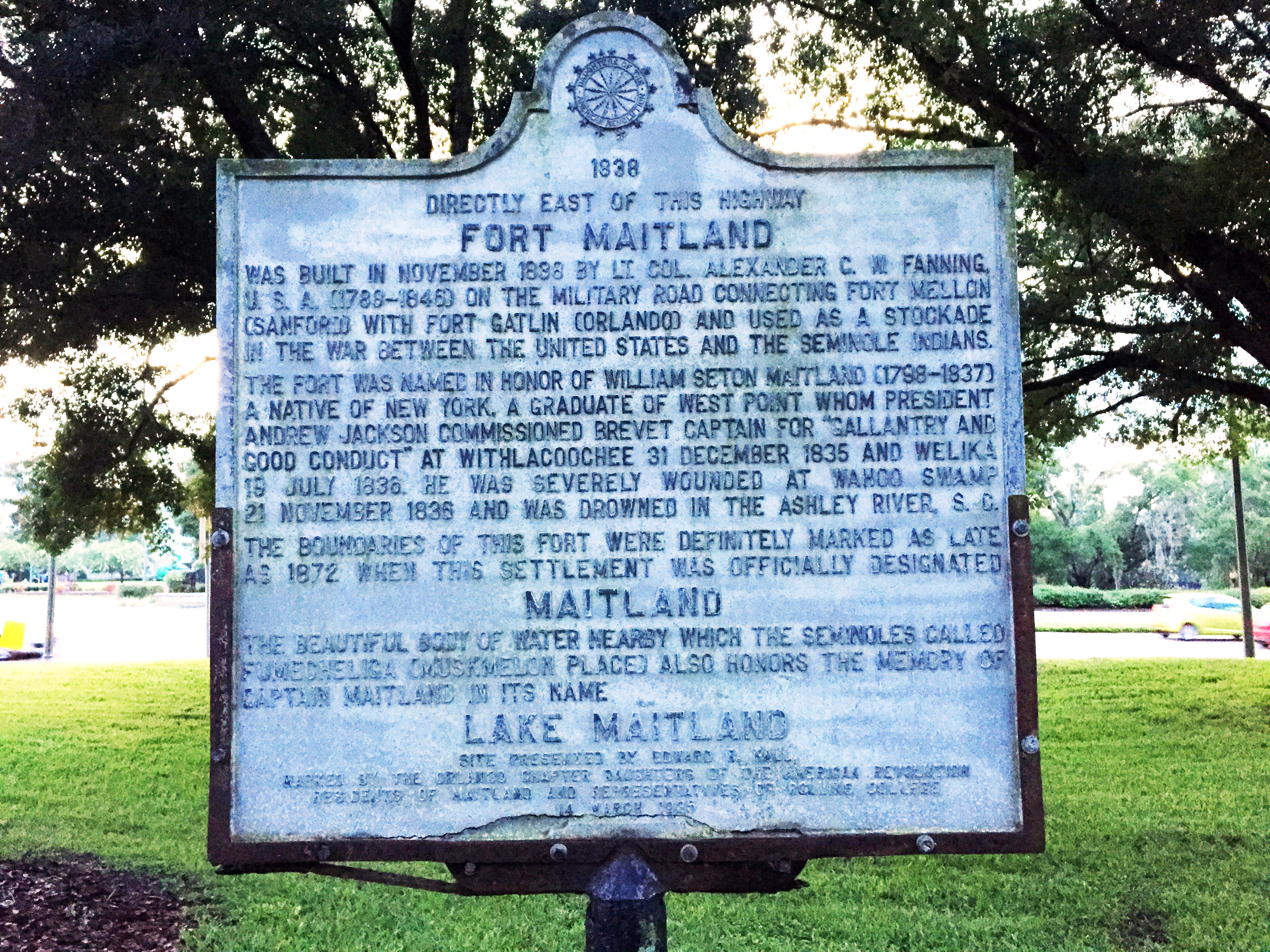 Fort Maitland Sign