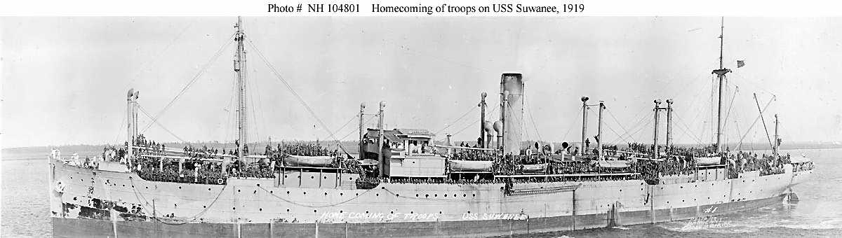 Image of the USS Suwannee