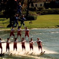 Water Ski Show at Cypress Gardens, 1989