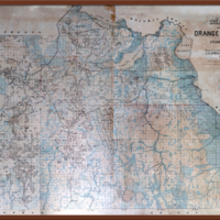 Map of Orange County, Florida, 1890