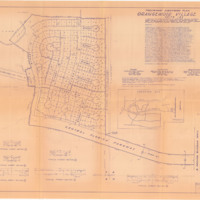 Orangewood Village Preliminary Subdivision Plan, 1977