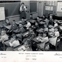 Westside Grammar Elementary School Second Grade Class, 1961-1962