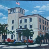 U.S. Post Office Building Postcard