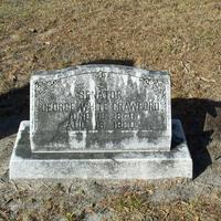 Headstone for George White Crawford at Conway United Methodist Church Cemetery