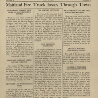 The Maitland News, Vol. 01, No. 09, July 3, 1926