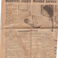 Midwives Supply Needed Service Community