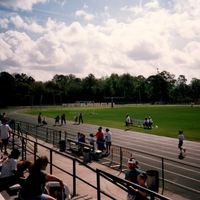 Special Olympics Track Practice at Lake Mary High School, 1997