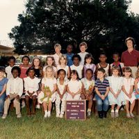 Pine Crest Elementary Kindergarten Class, 1985-1986