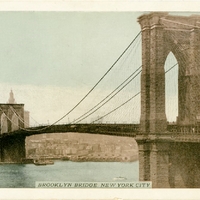 Brooklyn Bridge Postcard