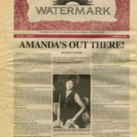 The Watermark, Vol. 1, No. 1, August 31, 1994
