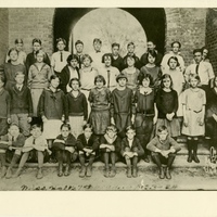 Ida Mae Hall&#039;s Seventh Grade Class at Sanford Grammar School, 1923-1924