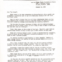 Letter from Henry F. Swanson (January 21, 1966)
