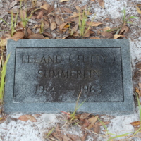 Headstone of Lelano Summerlin at Viking Cemetery