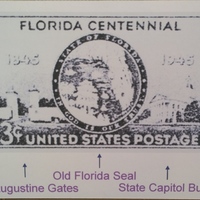 Florida Centennial Stamp