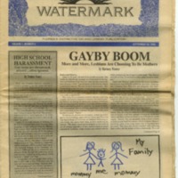 The Watermark, Vol. 1, No. 2, September 14, 1994