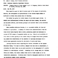 Memorandum from Leesburg Fisheries Experiment Station to John W. Woods (May 28, 1964)