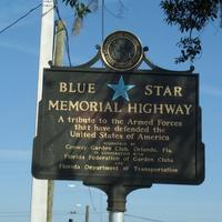 Blue Star Memorial Highway Historic Marker, 2003