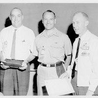 Major General Ben Ivan Funk Presents Award Citations to T. J. Joseph O&#039;Malley and Dr. Calvin D. Fowler