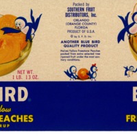 Bluebird Halves Yellow Freestone Peaches in Heavy Syrup