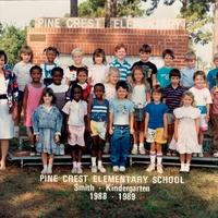 Pine Crest Elementary Kindergarten Class, 1988-1989
