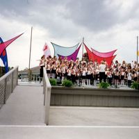 Rainbow Elementary School&#039;s Chorus at Downtown Disney, 1998