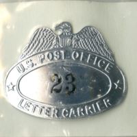 U.S. Post Office Letter Carrier Badge