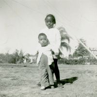 Patricia Black with Nephew Benjamin Hawkins, Jr.