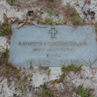 Headstone of Raymond C. Goodermuth, Jr. at Viking Cemetery