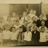 Class at Sanford Grammar School, 1916