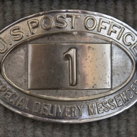 U.S. Post Office Mailman Badge