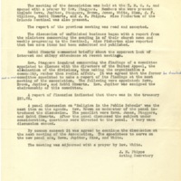 Minutes of Monthly Meeting, March 5, 1959