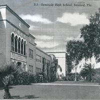 Seminole High School Postcard