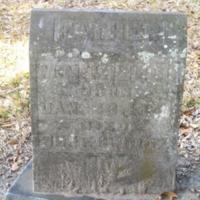 Headstone for Morgan Montgomery Mizell at Conway United Methodist Church Cemetery