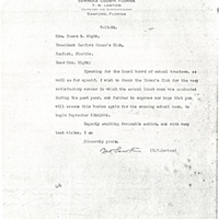Letter from Thomas Willington Lawton to Susan B. Wight (July 15, 1924)