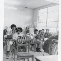 Jones High School Classroom, 1972