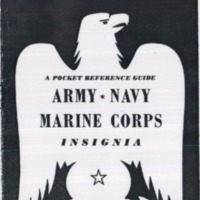 A Pocket Reference Guide: Army, Navy, Marine Corps Insignia