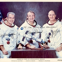 American Crew of Apollo-Soyuz Mission