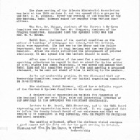 Minutes of Monthly Meeting, June 5, 1958