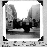 The Rovin&#039; Flames at a Soap Box Derby Parade